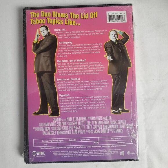 Penn & Teller: B.S.! – The Complete Second Season Vol. 3 (DVD) - Picture 2 of 2